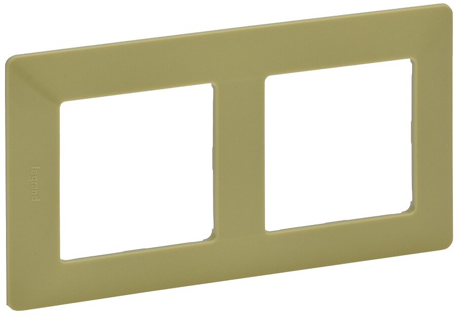 Рамка двухпостовая Legrand Valena Life лайм Рамка двухпостовая Legrand Valena Life лайм