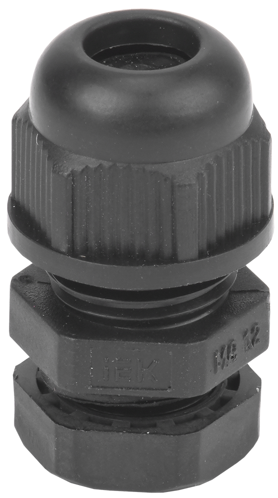 Сальник IEK MG12 4-7 мм IP68 черный Сальник IEK MG12 4-7 мм IP68 черный