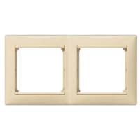 Рамка двухпостовая Legrand Valena слоновая кость