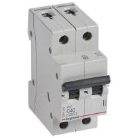 Автоматический выключатель Legrand 2П 4,5 кА С 40 A Автоматический выключатель Legrand 2П 4,5 кА С 40 A