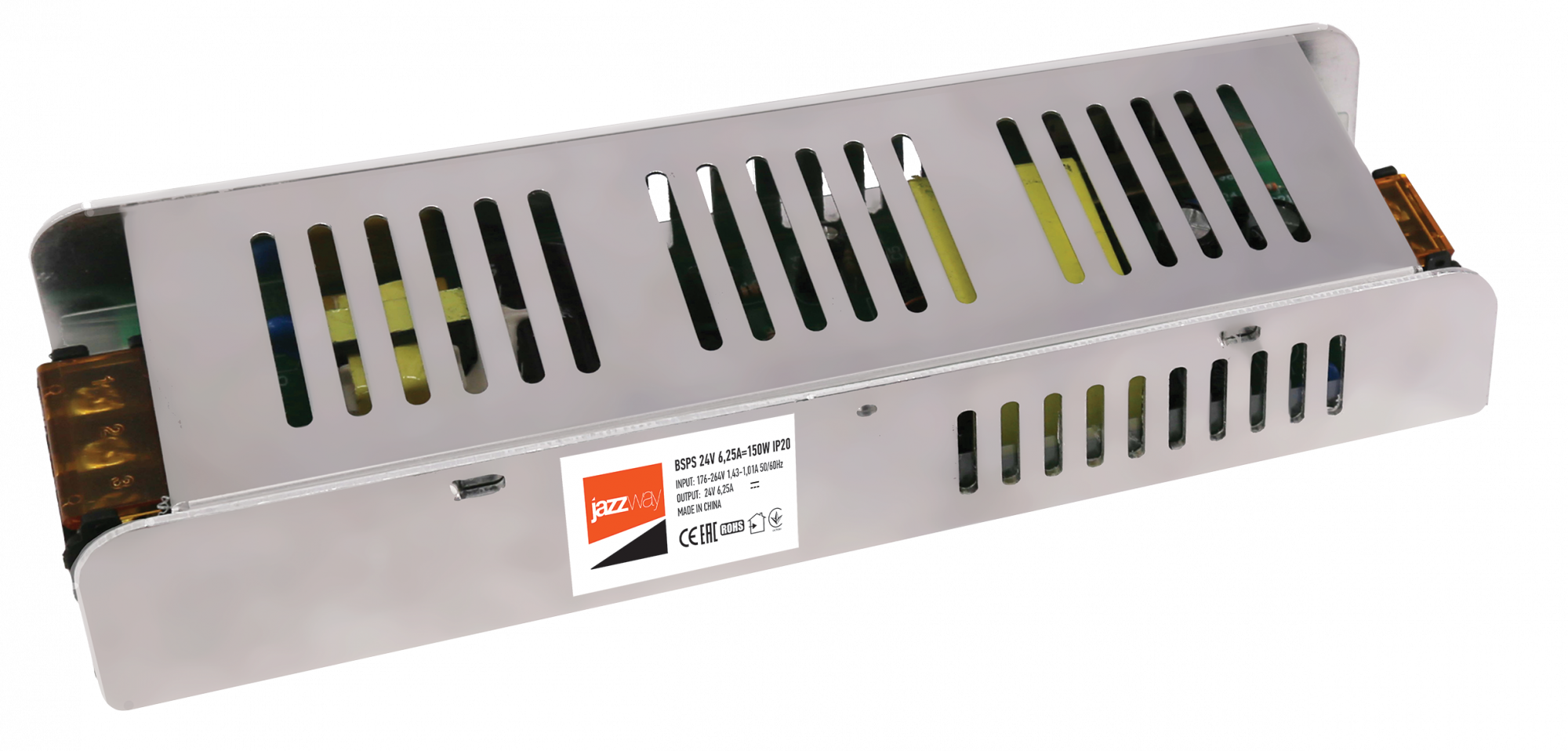 Драйвер JazzWay для светодиодных лент BSPS 150 Вт Драйвер JazzWay для светодиодных лент BSPS 150 Вт