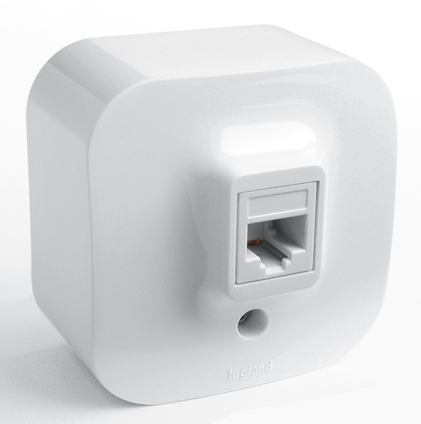 Розетка RJ45 Legrand Quteo белый Розетка RJ45 Legrand Quteo белый