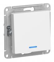 Выключатель 1-кл. Schneider Electric AtlasDesign с подсветкой белый Выключатель 1-кл. Schneider Electric AtlasDesign с подсветкой белый