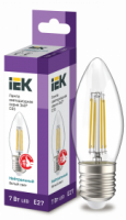 Лампа светодиодная IEK Е27 4000К 7 Вт Лампа светодиодная IEK Е27 4000К 7 Вт