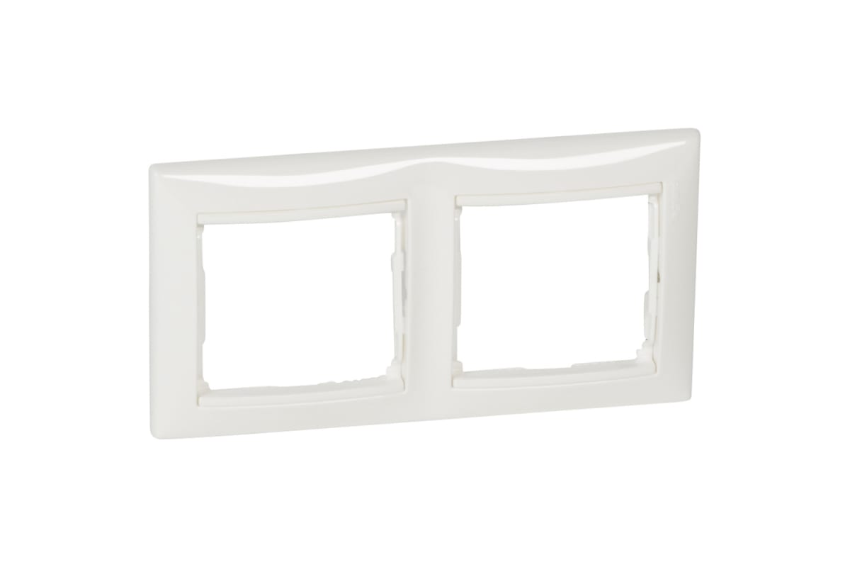 Рамка двухпостовая Legrand Valena белый Рамка двухпостовая Legrand Valena белый