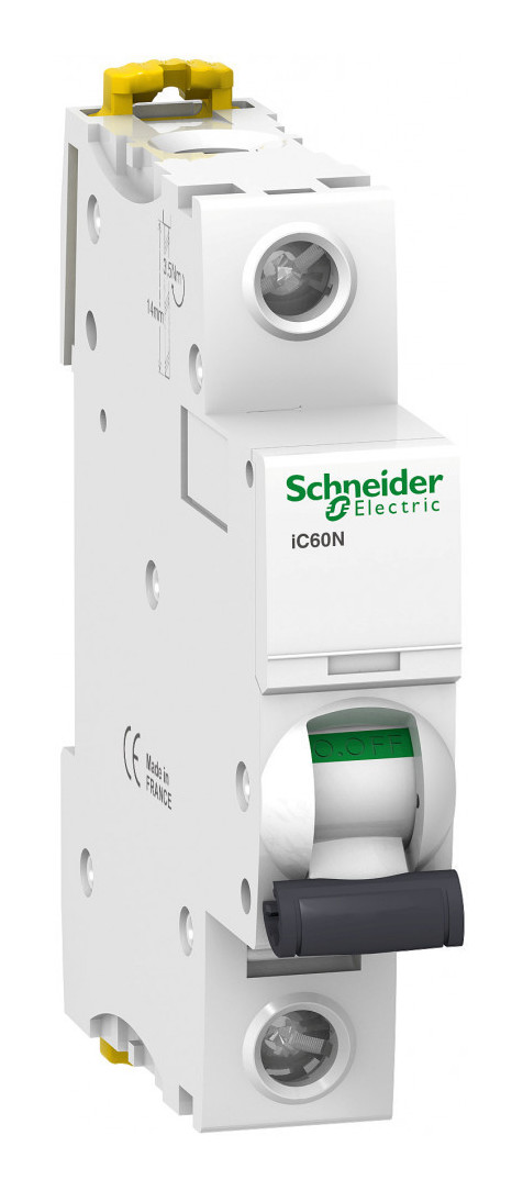 Автоматический выключатель Schneider Electric 1П 6 кА С 63 A Автоматический выключатель Schneider Electric 1П 6 кА С 63 A