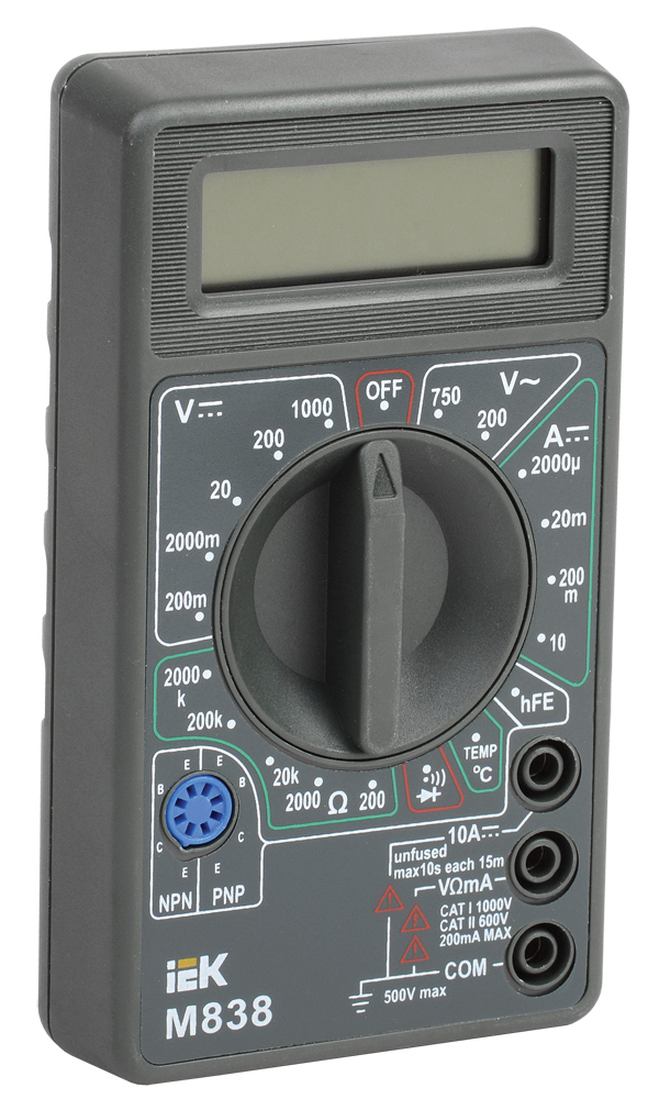 Мультиметр цифровой Universal M838 Мультиметр цифровой Universal M838