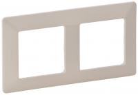 Рамка двухпостовая Legrand Valena Life слоновая кость Рамка двухпостовая Legrand Valena Life слоновая кость