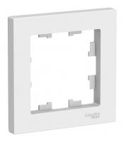 Рамка однопостовая Schneider Electric Atlas Design белый Рамка однопостовая Schneider Electric Atlas Design белый