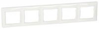 Рамка пятипостовая Legrand Valena белый Рамка пятипостовая Legrand Valena белый