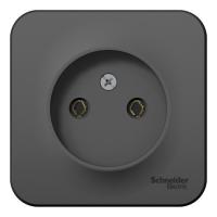Розетка Schneider Electric Blanca без заземления антрацит Розетка Schneider Electric Blanca без заземления антрацит