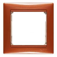 Рамка однопостовая Legrand Valena терракот Рамка однопостовая Legrand Valena терракот