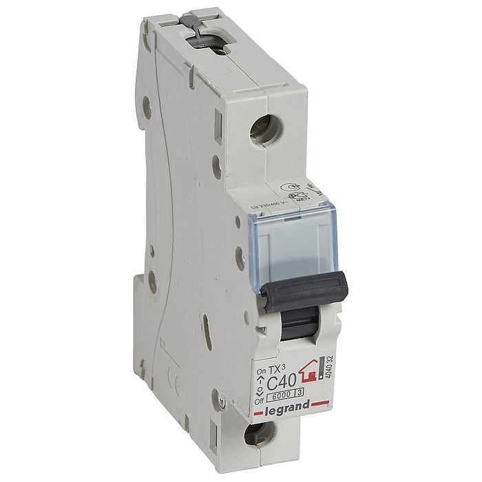 Автоматический выключатель Legrand 1П 6 кА С 40 A Автоматический выключатель Legrand 1П 6 кА С 40 A